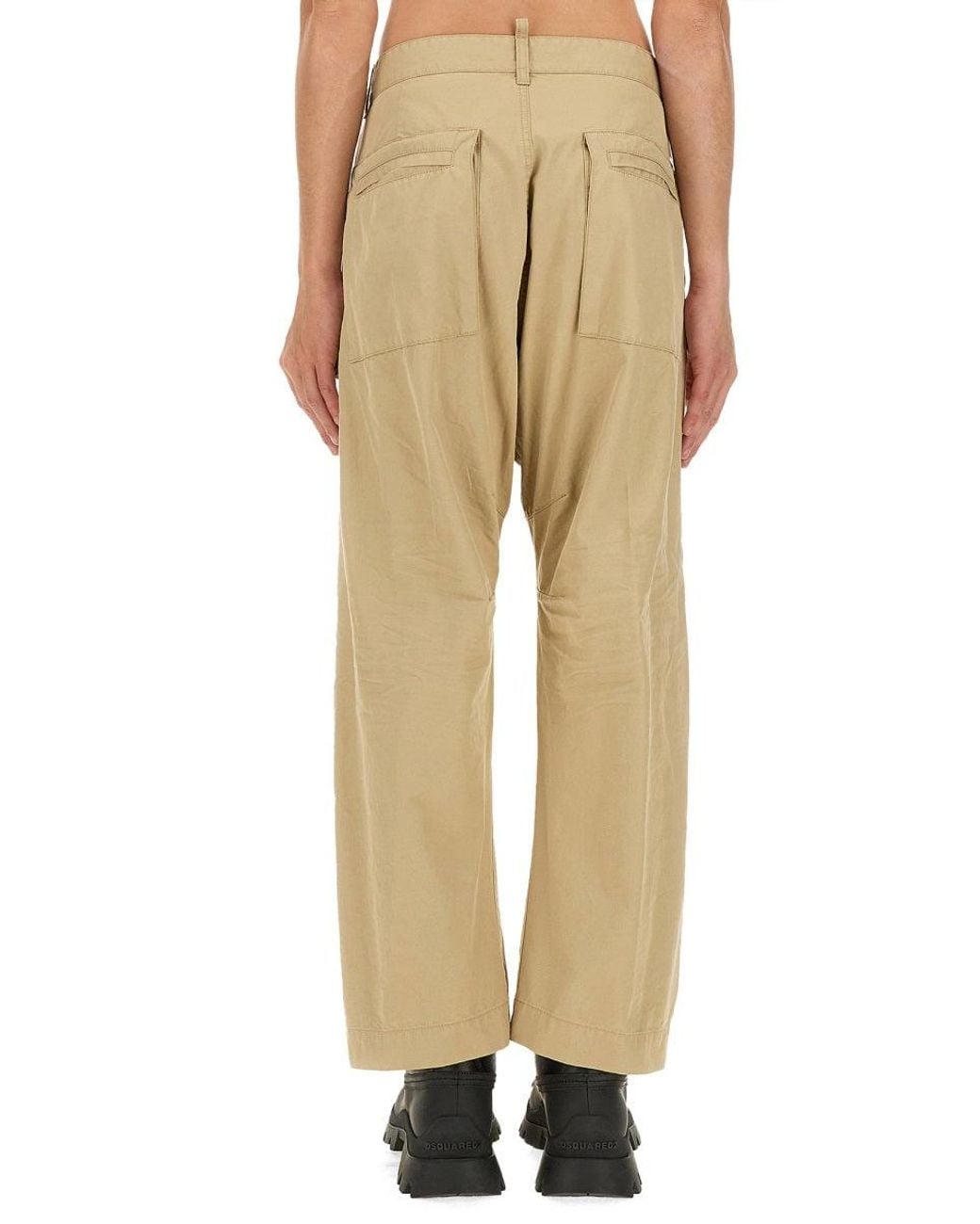 DSquared² Natural Cargo Pants for men