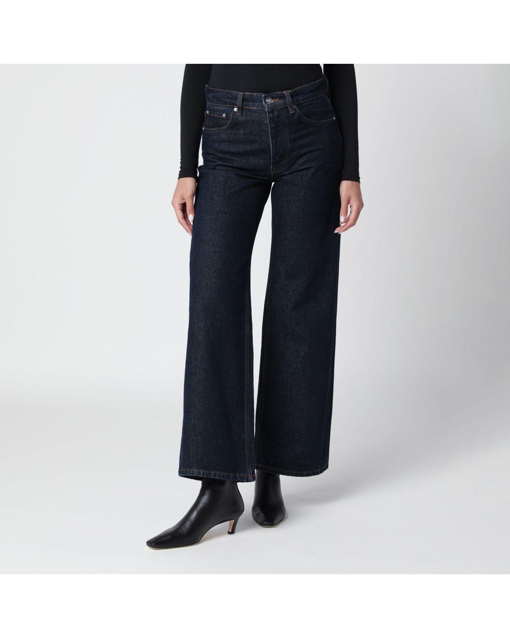 Anine Bing Blue Dark Hugh Jeans