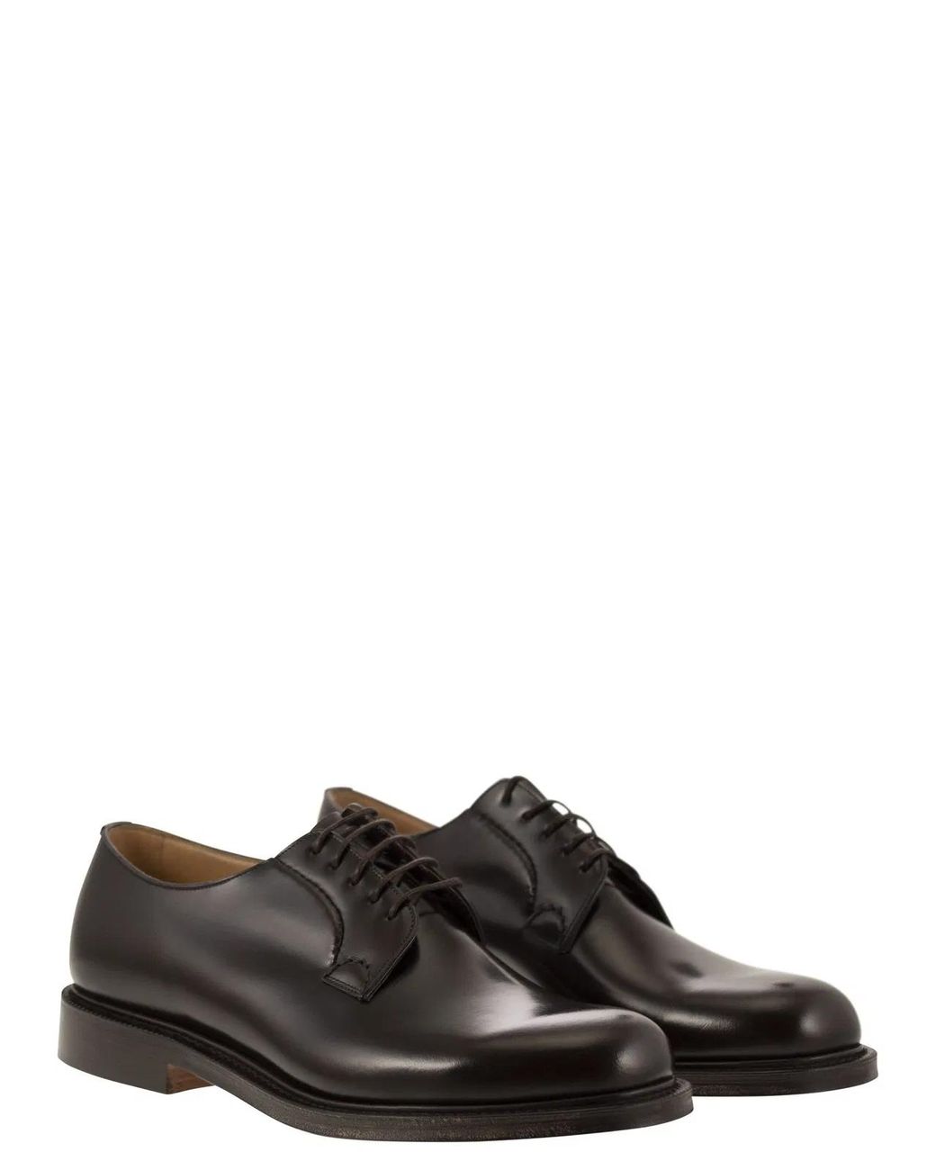 Church's Brown Shannon Polished Binder Derby for men