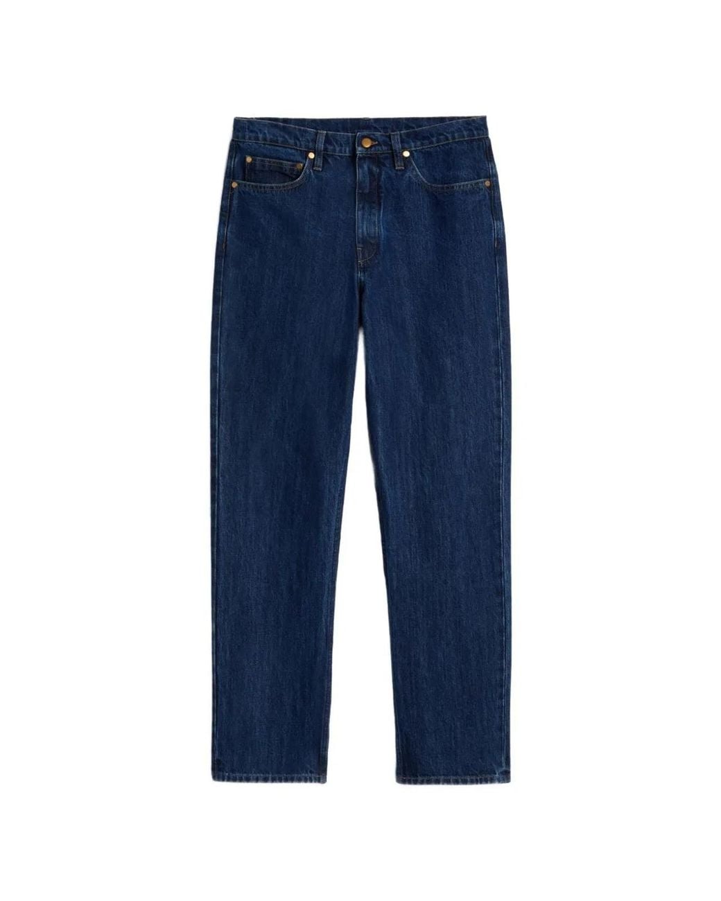 Jil Sander Blue Cotton Jeans for men