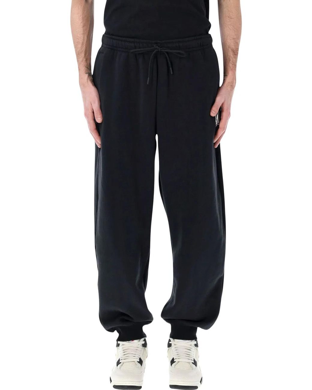 Nike Black Nike Jordan Brooklyn Fleece Pants for men