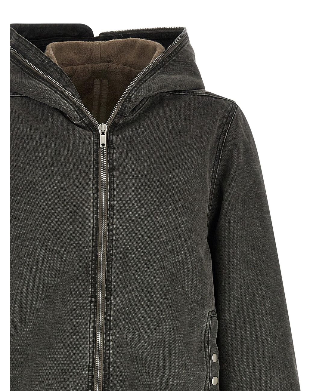 Rick Owens Black 'Gimp Zipfront' Jacket for men