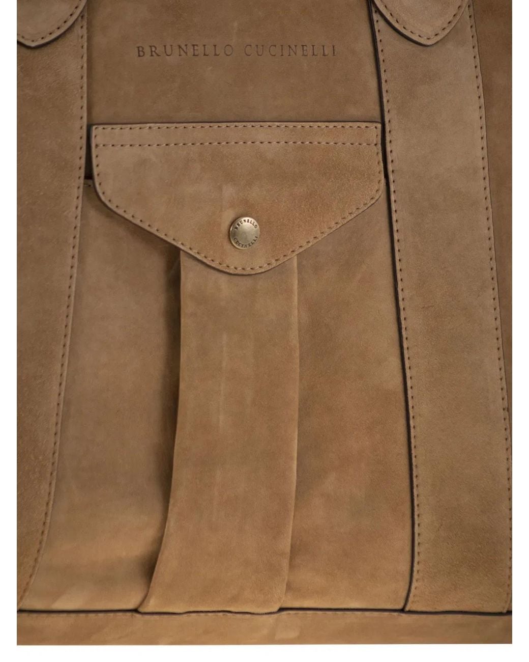 Brunello Cucinelli Brown Borsone Biscotto for men