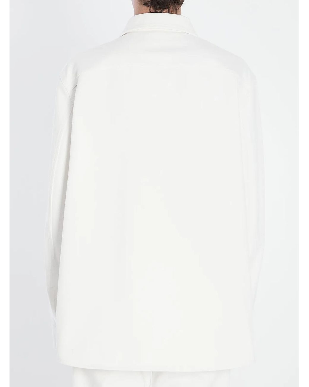 Gucci White Cotton Shirt for men