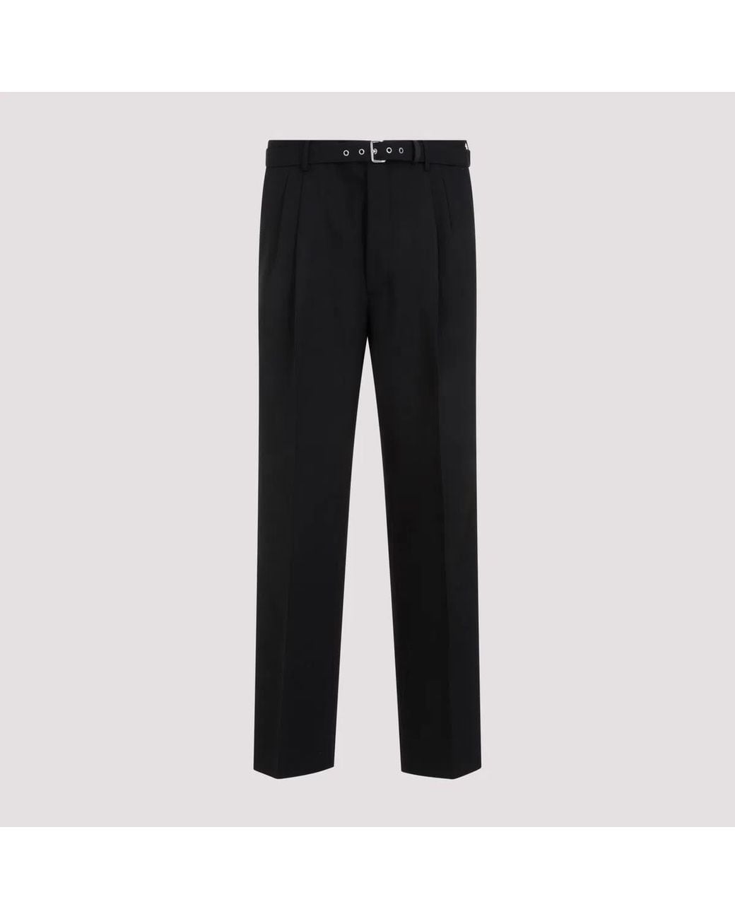 Prada Black Wool Pant for men