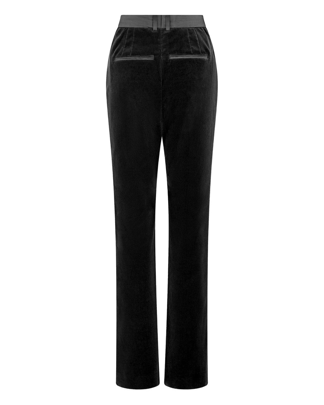 Rabanne Black Cotton Polyester Elastane Pants