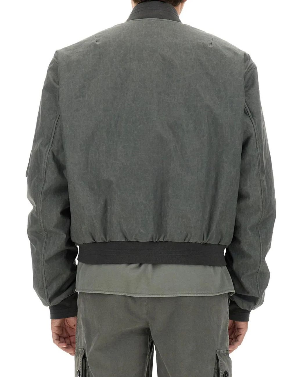Dolce & Gabbana Gray Classic Bomber Jacket for men