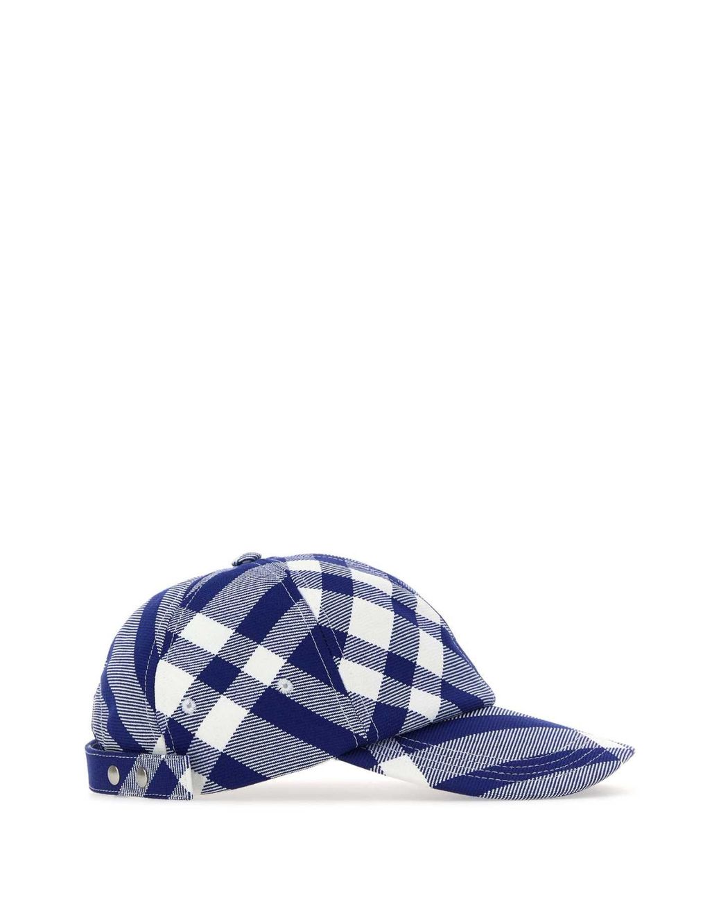 Burberry Blue Tartan Baseball Cap
