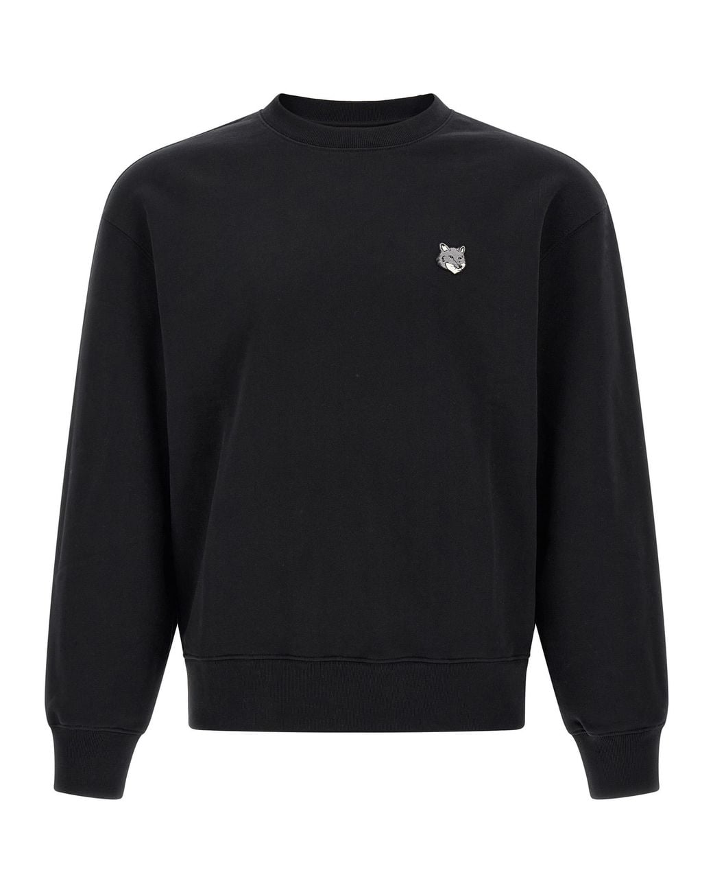 Maison Kitsuné Blue 'Fox Head' Sweatshirt for men