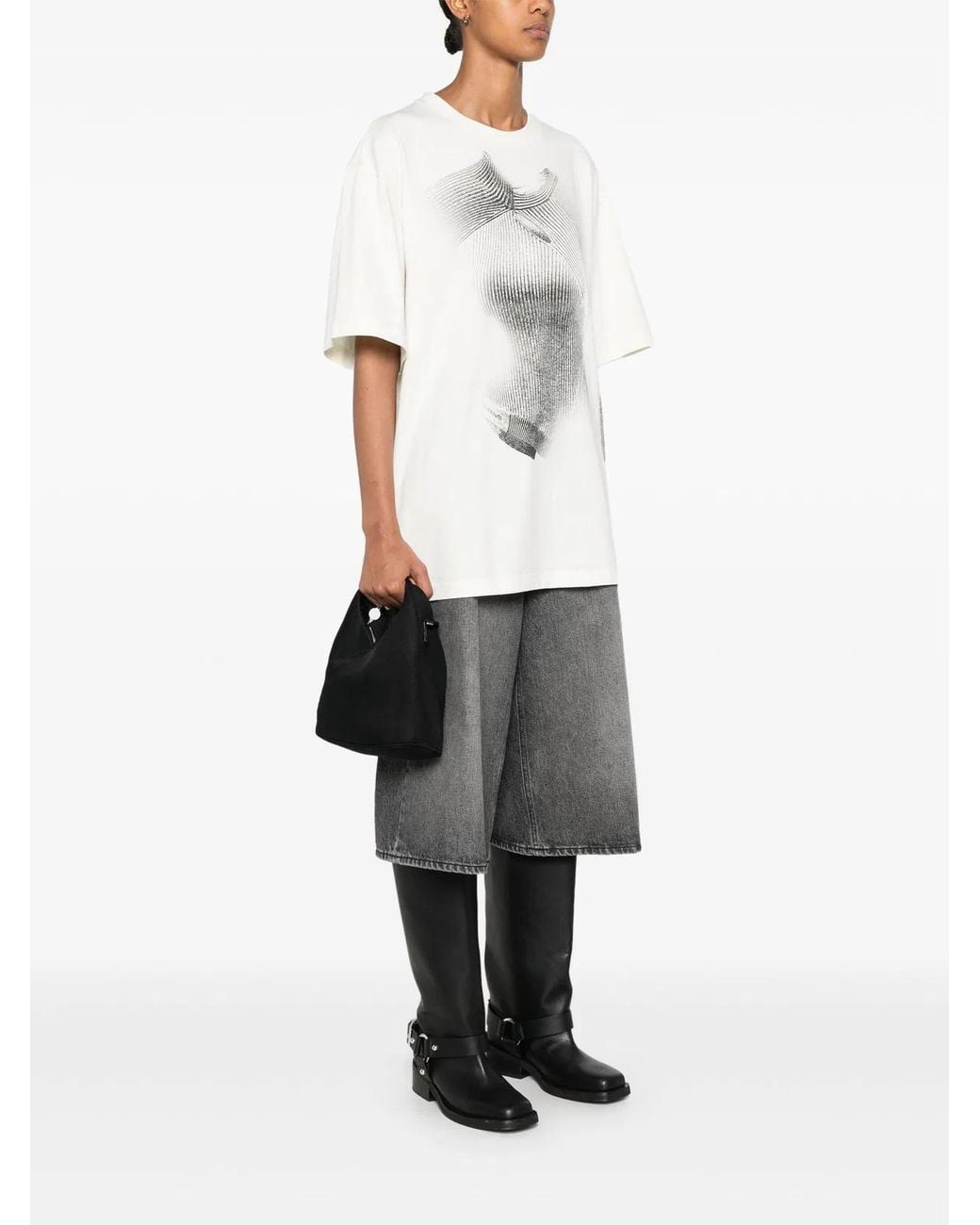 MM6 by Maison Margiela Black Handbag