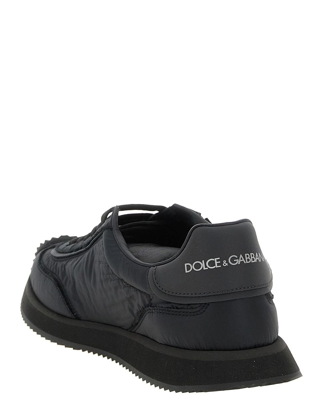 Dolce & Gabbana Black Dolce & Gabbana 'Dg Cushion' Sneakers for men