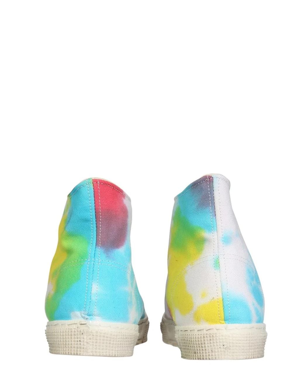 Gienchi Blue High Jean Michel Sneakers for men