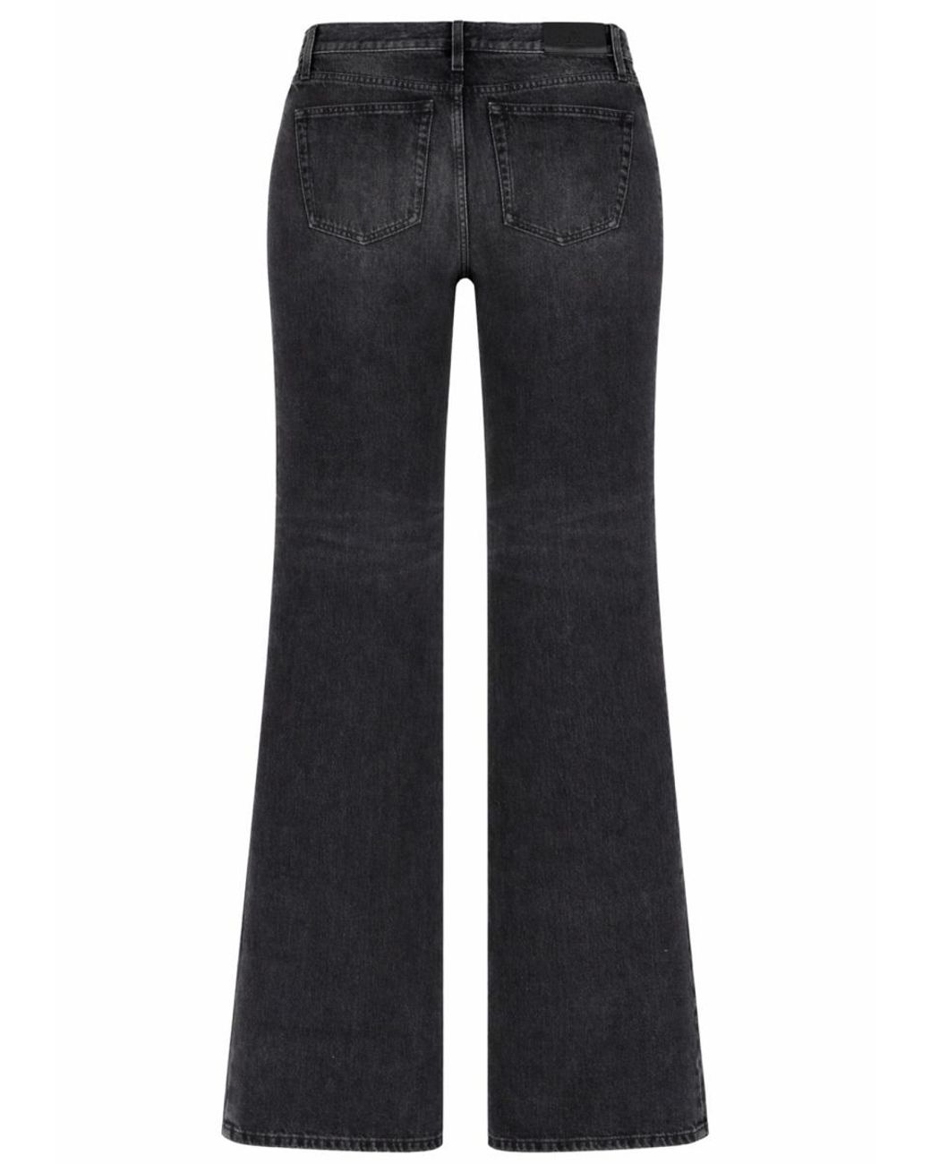 Gucci Black Bootcut Low Rise Jeans