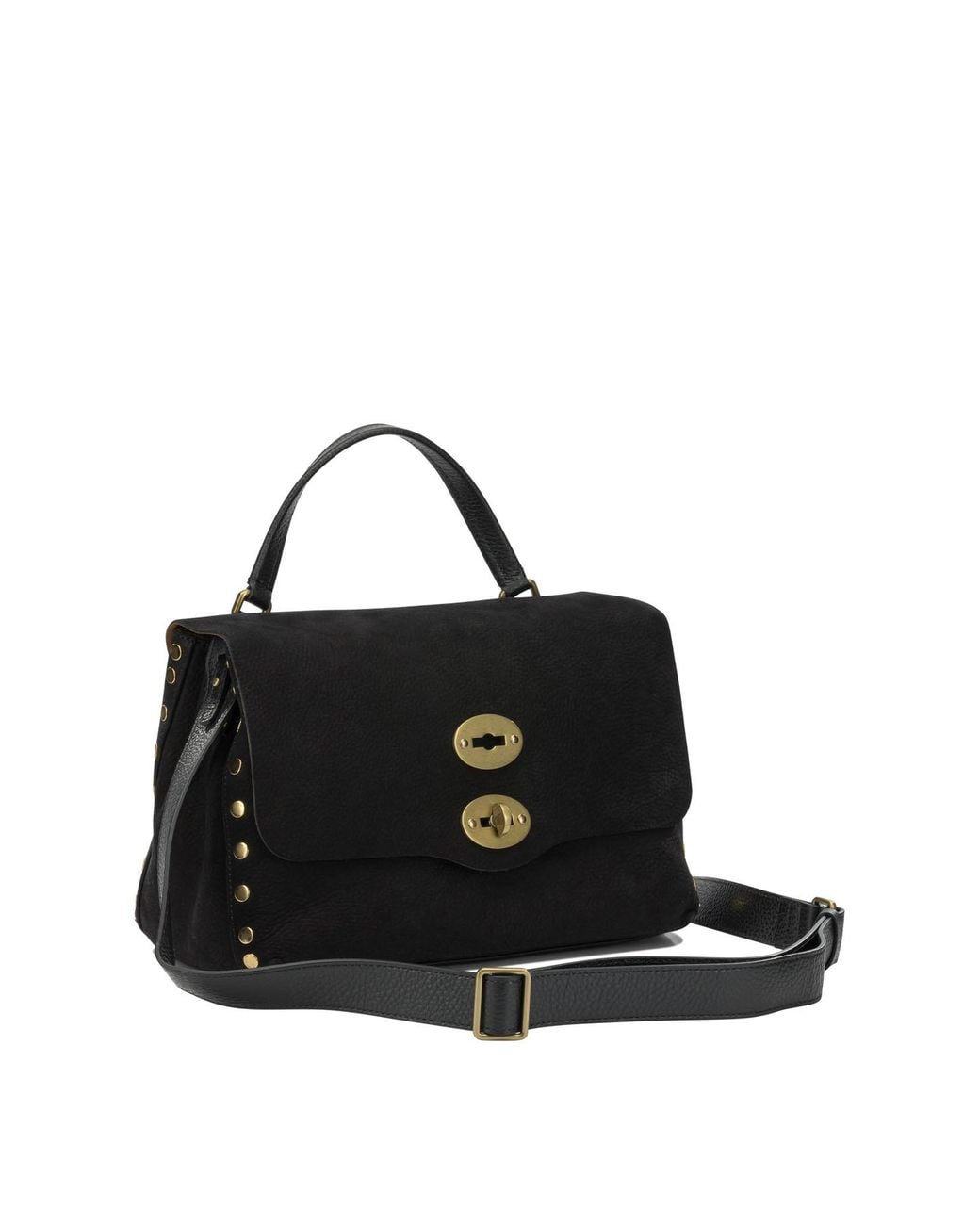 Zanellato Black "Postina" Small Handbag