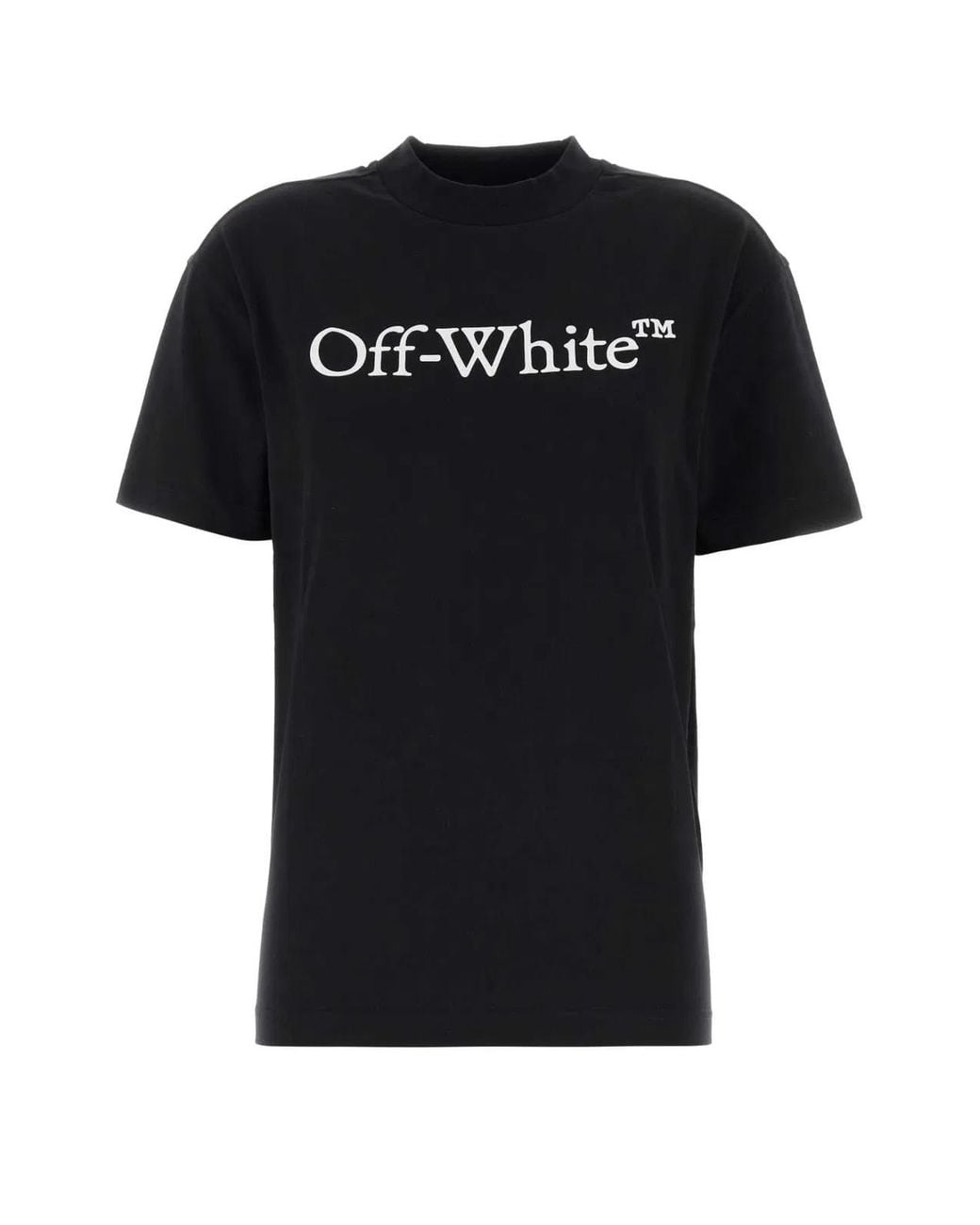 Off-White c/o Virgil Abloh Black Off Cotton T-Shirt