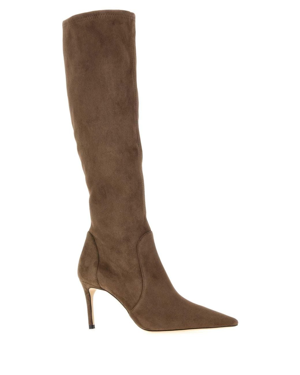 Stuart Weitzman Brown Stuart Power Boot 75