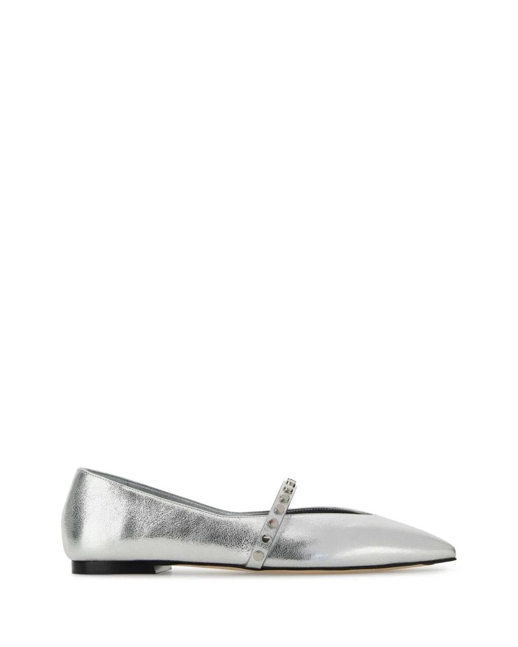 McQueen White Shoe S.Leather