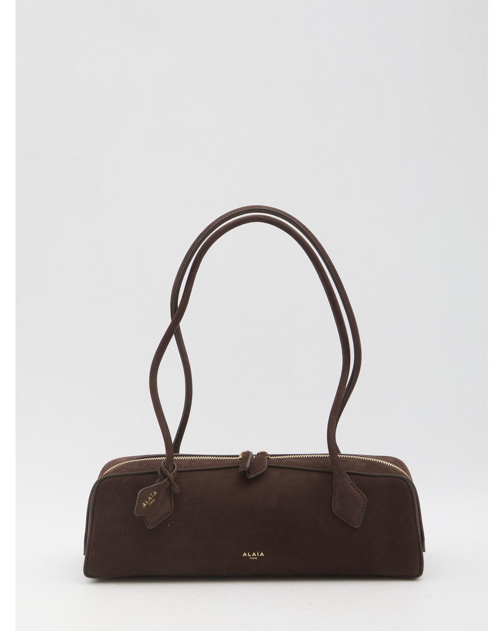 Alaïa Brown Alaia Le Teckel Shoulder Bag