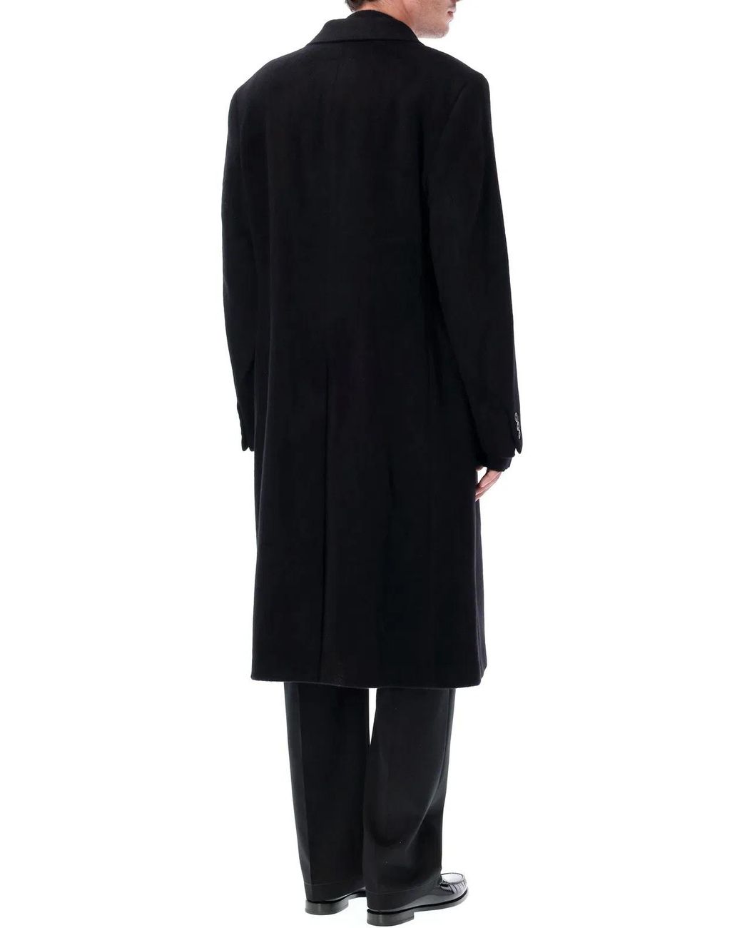 Our Legacy Black Whale Coat for men