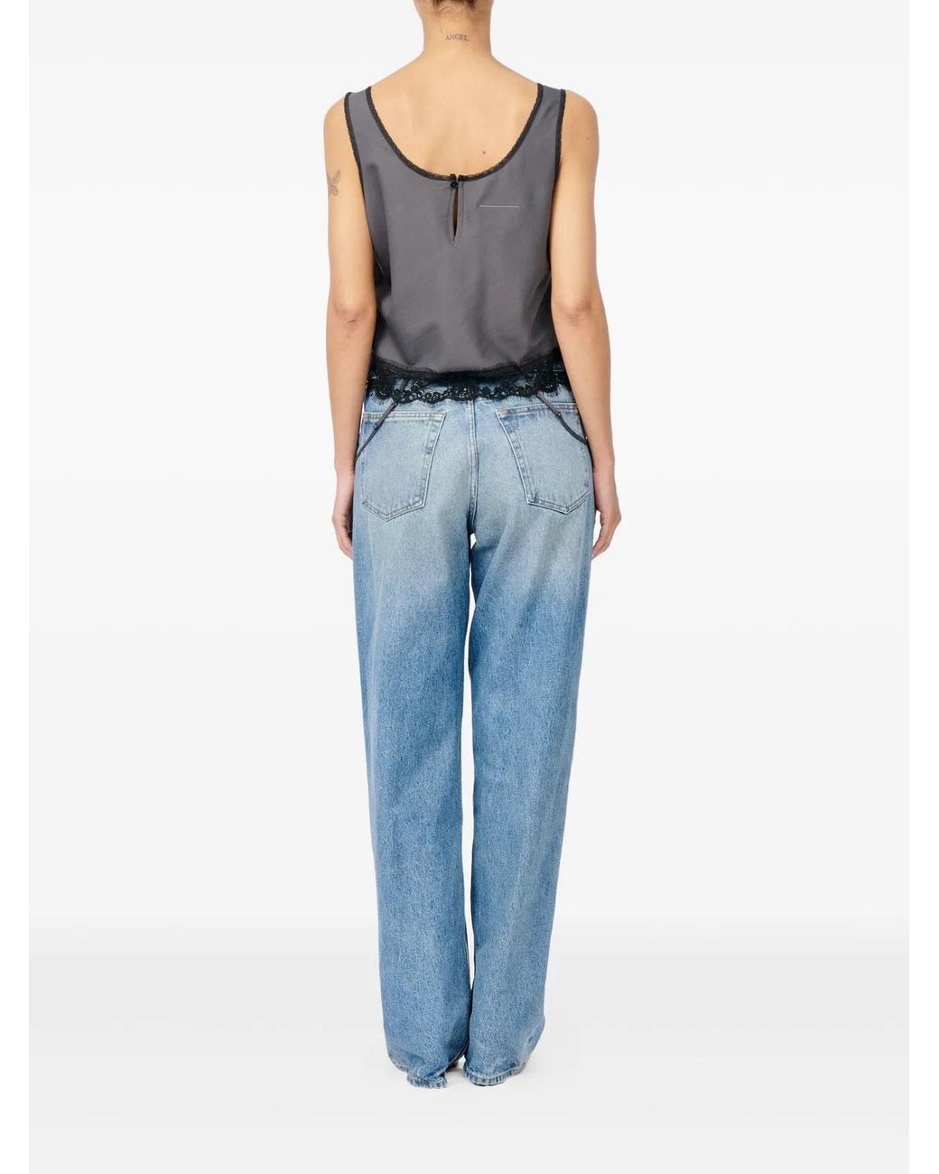 MM6 by Maison Margiela Gray Top