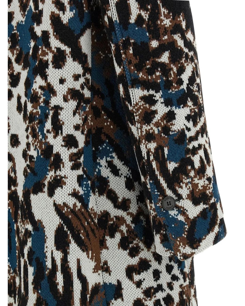 Missoni Black Animalier Coat