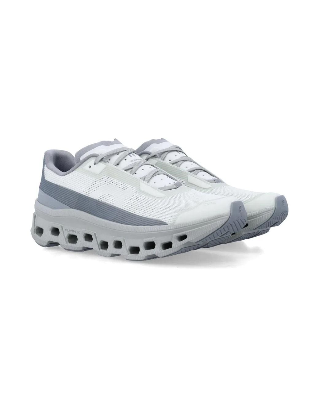 On Shoes Gray On Cloudmonster Void Sneakers for men