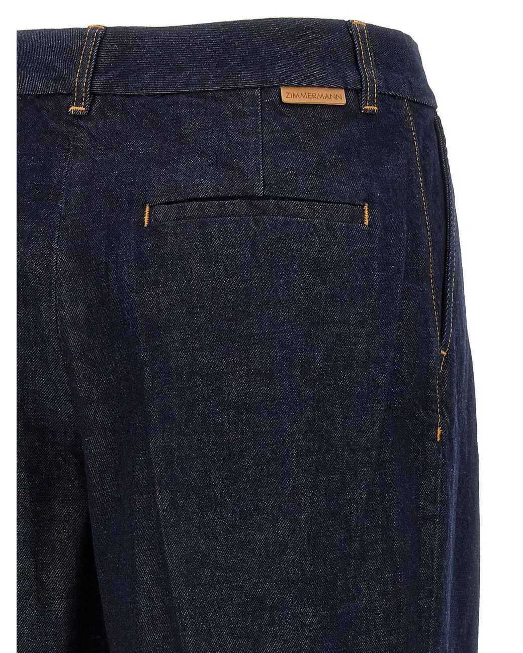 Zimmermann Blue 'Illustration Denim' Jeans