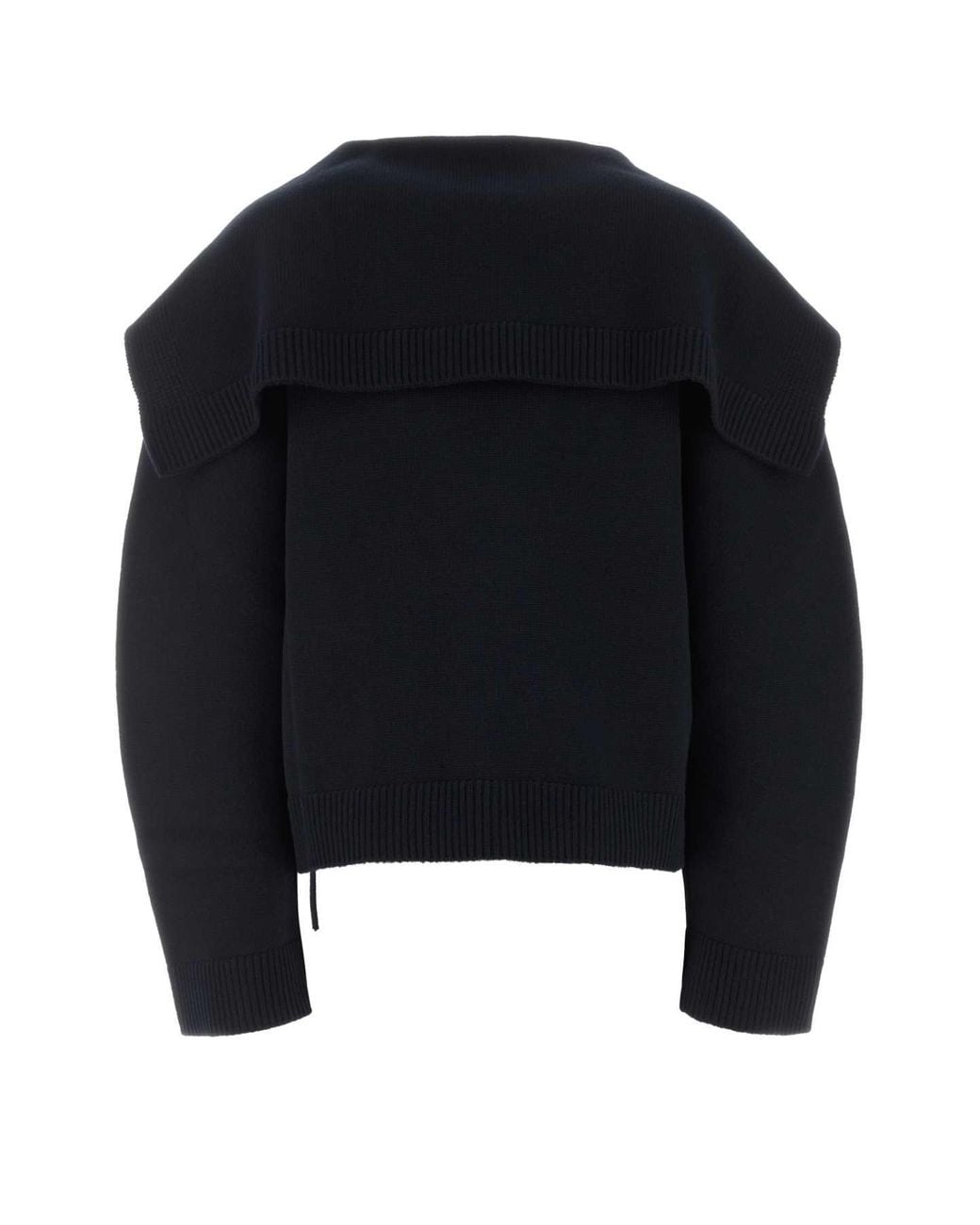 Ferragamo Blue Salvatore Midnight Wool Sweater
