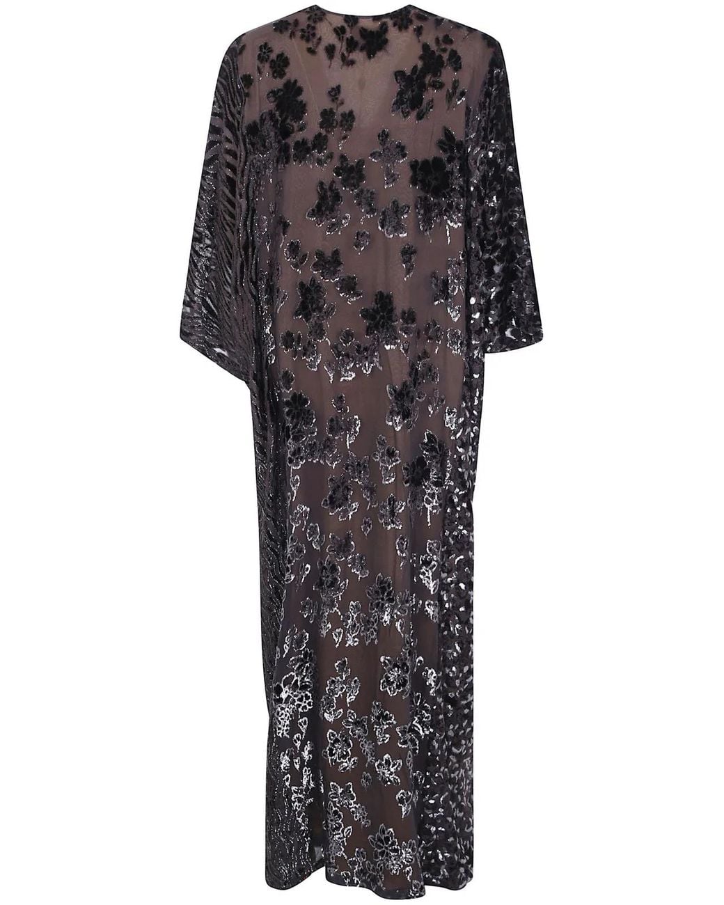 Pierre Louis Mascia Black "Patchwork" Dress