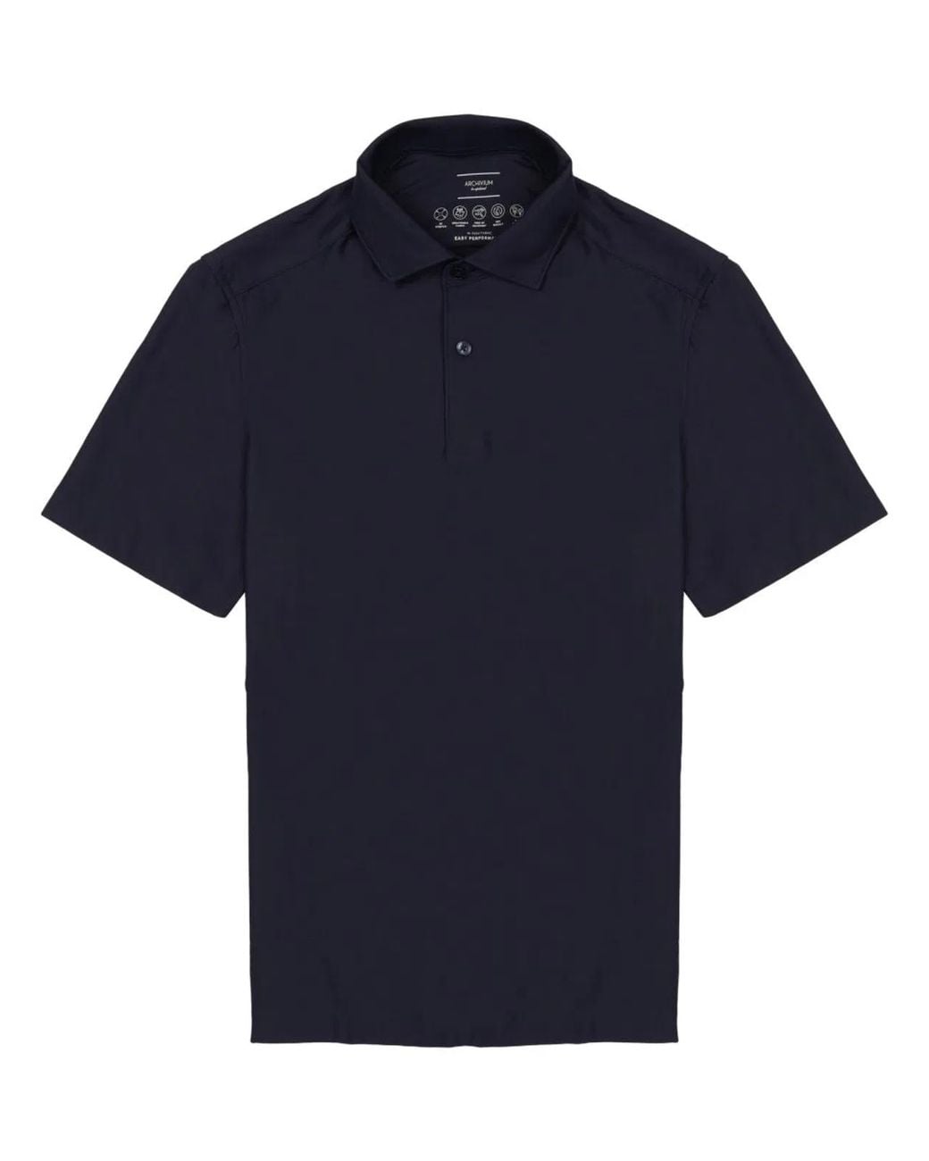 ARCHIVIUM BE UPDATED Blue Polo A Manica Corta for men