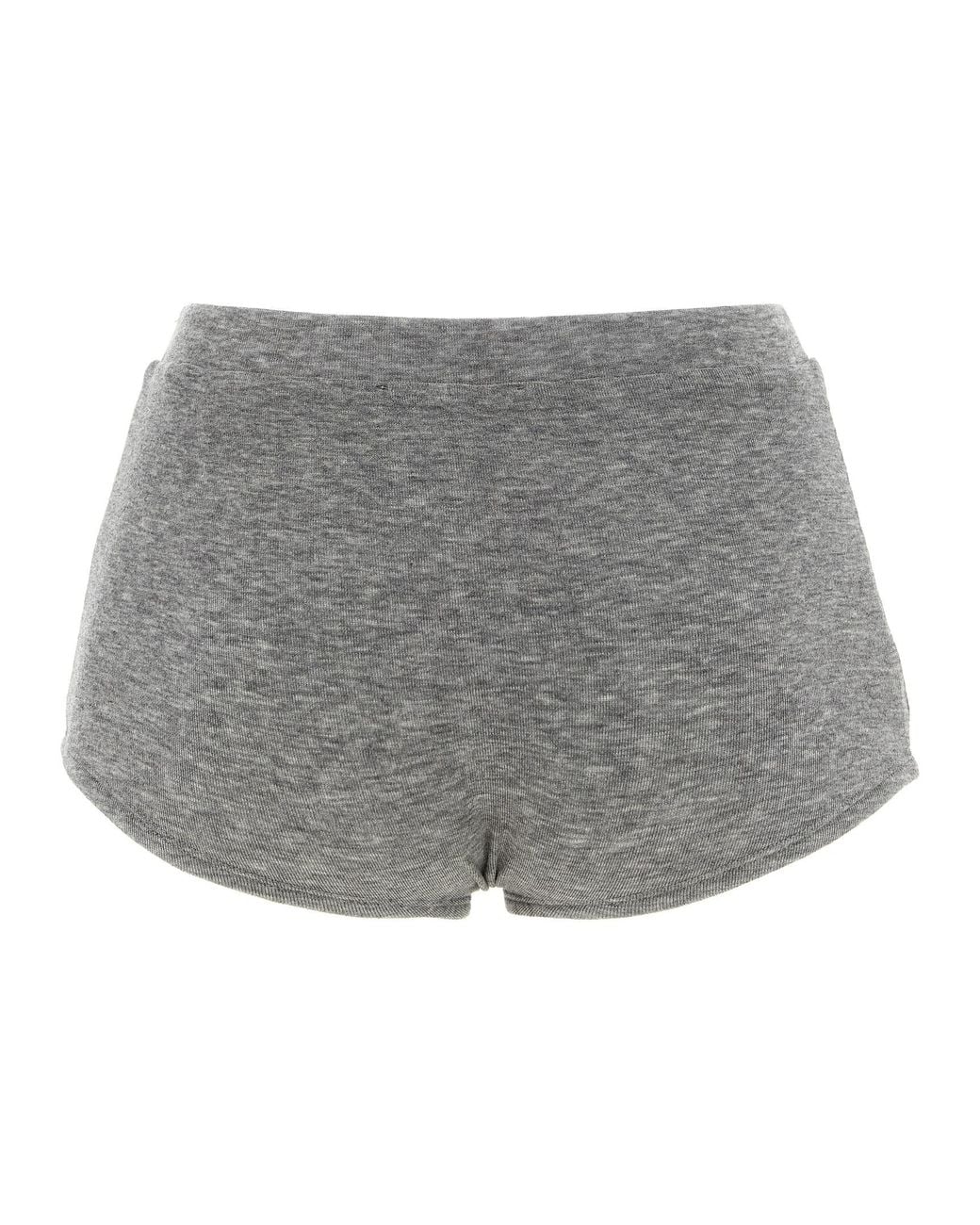 Entire studios Gray 'Booty' Button Shorts