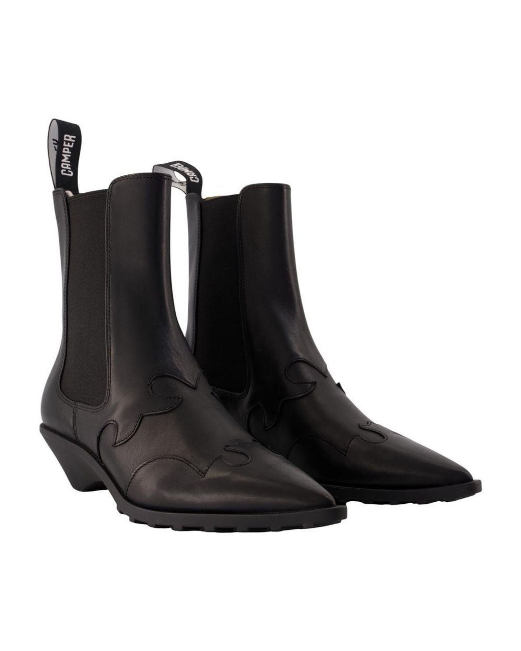 Camper Black Ultrasoft Ankle Boots