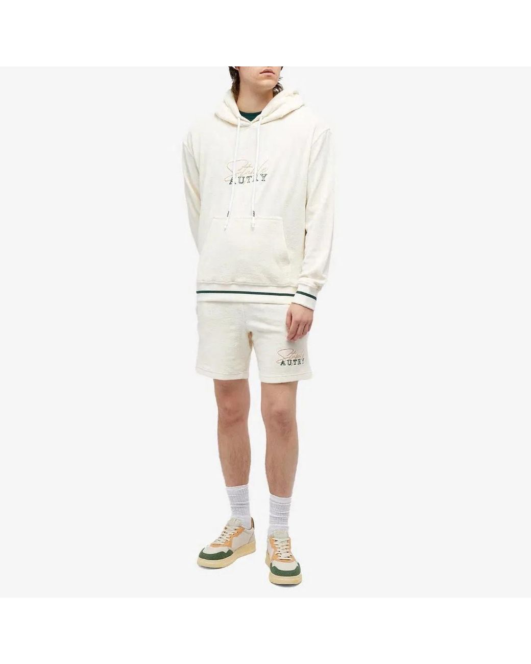 Autry White Sweatshirt Staple Tinto for men