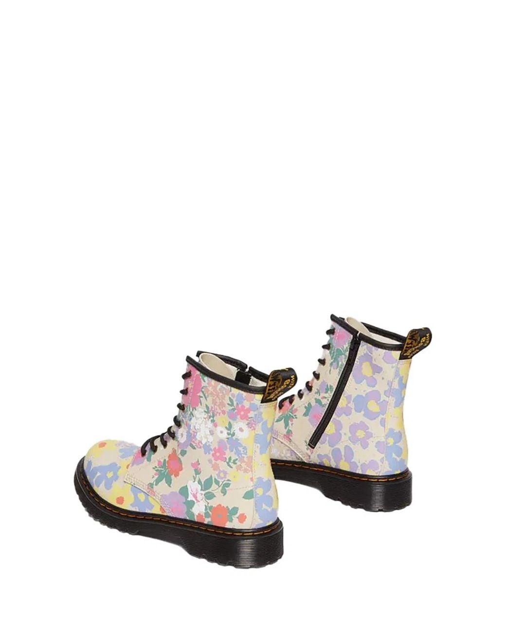 Dr. Martens Black Dr Martens "Floral Mash Up" Boots