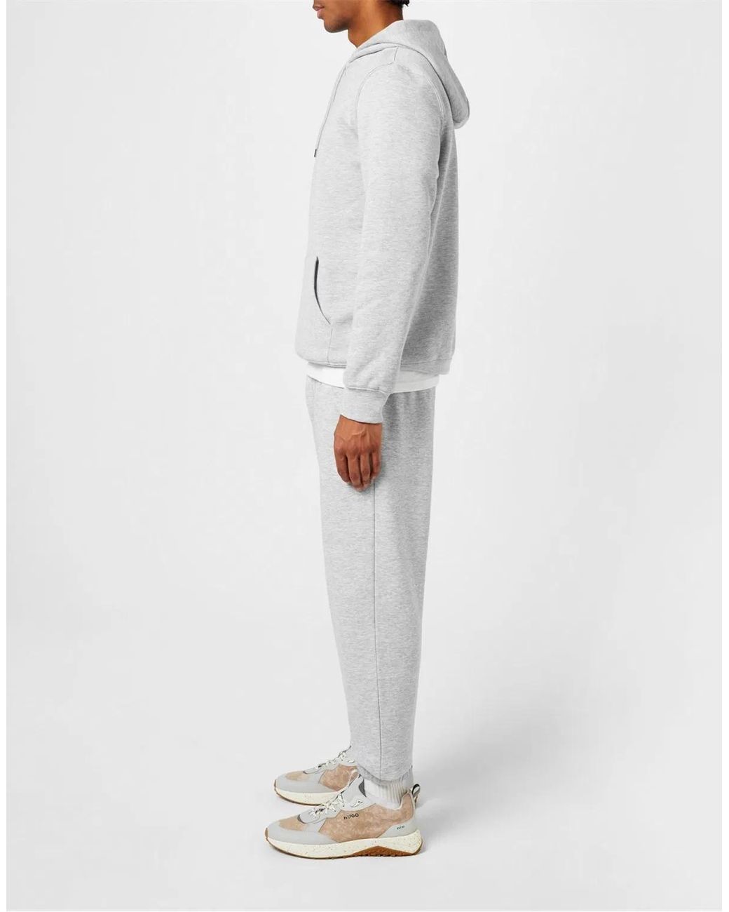 Boss White Kane Runner Sneakers for men