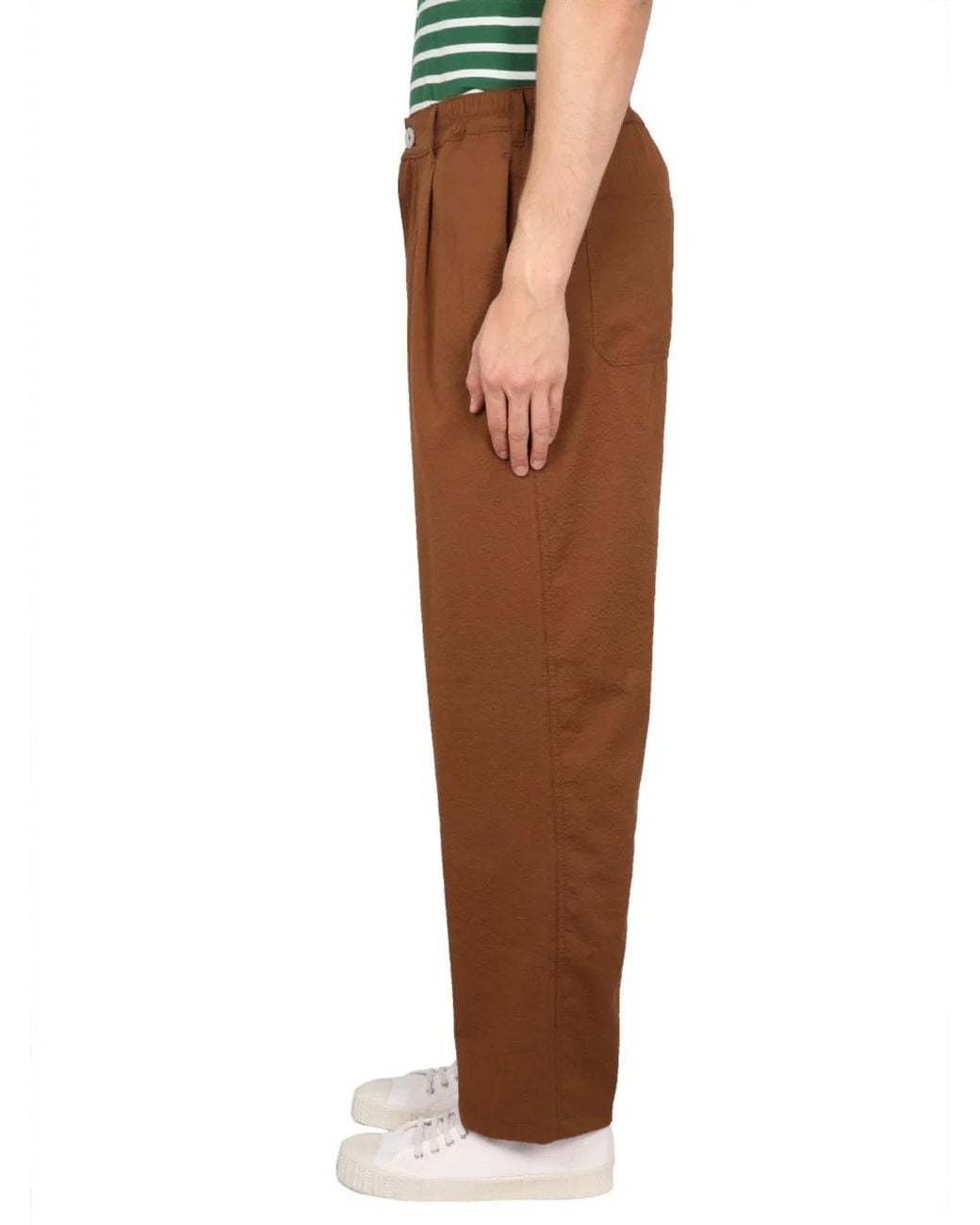 Howlin' By Morrison Brown Button Down Pants for men
