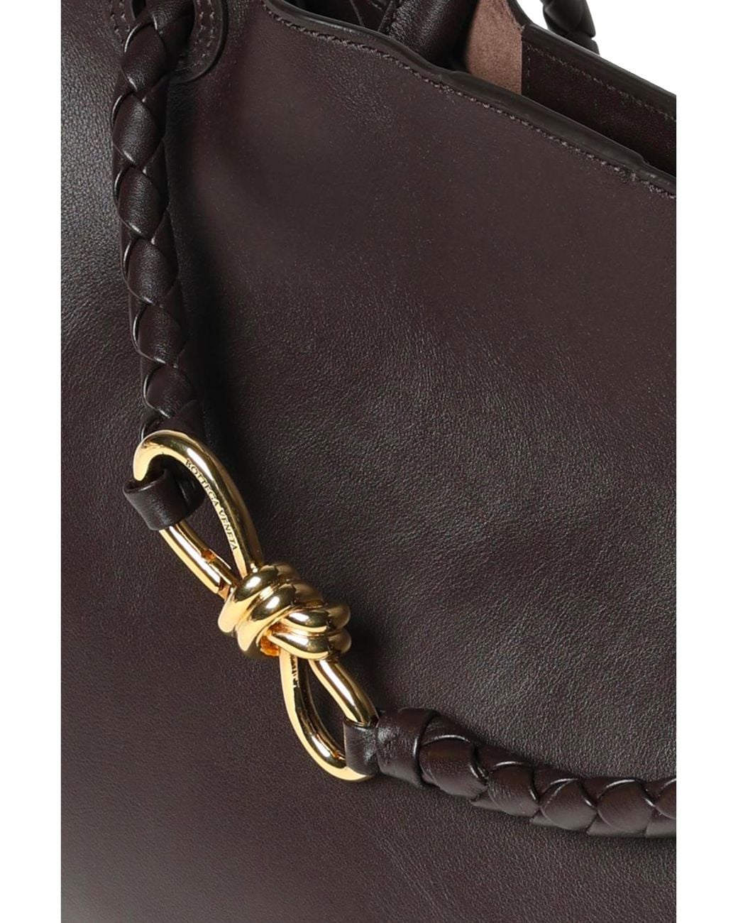 Bottega Veneta Black Andiamo Shoulder Bag