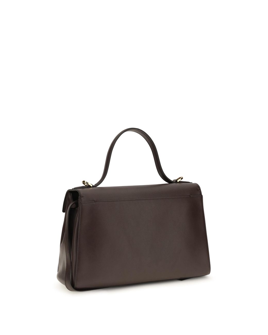 SAVETTE Brown Soft Symmetry Handbag