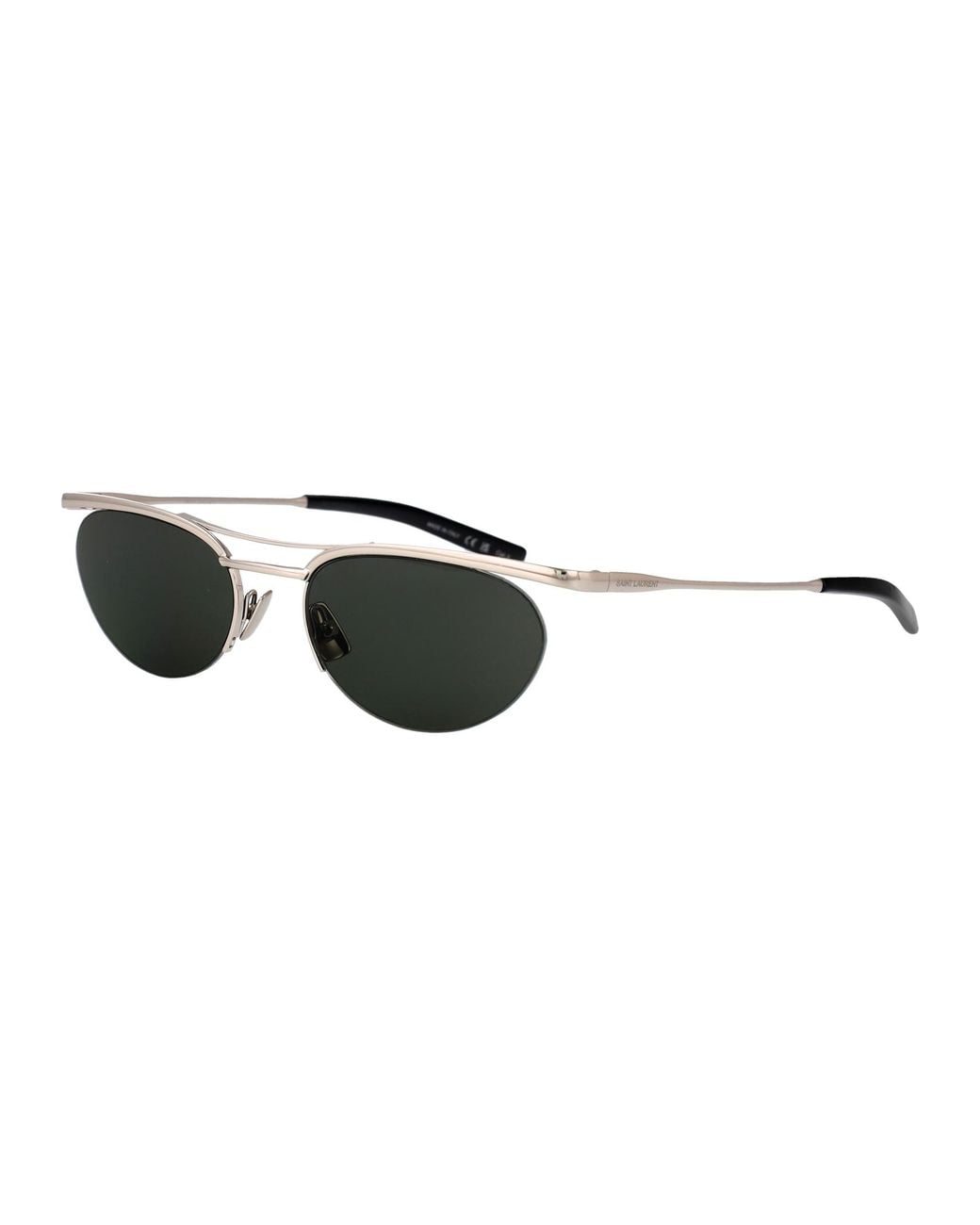 Saint Laurent Metallic Metal Sunglasses