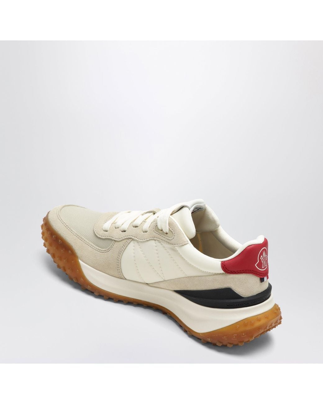 Moncler White Ivory- Citytrek Trainers for men