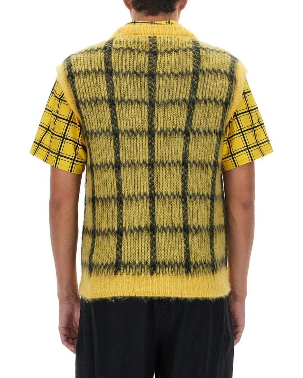 Marni Yellow Quad Vest for men