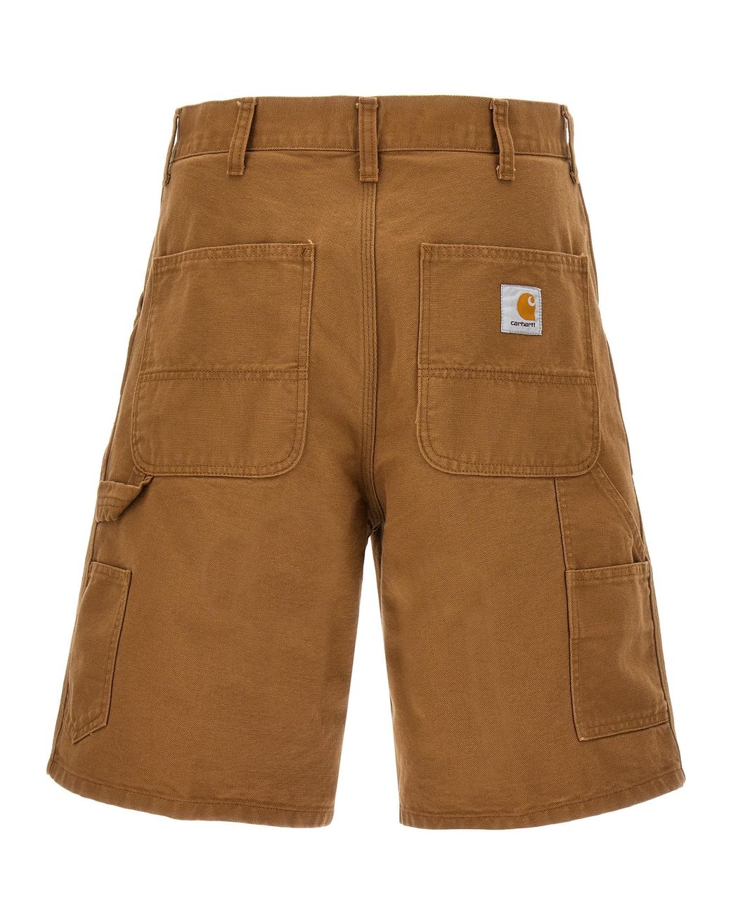 Carhartt Brown 'Single Knee' Bermuda Shorts for men