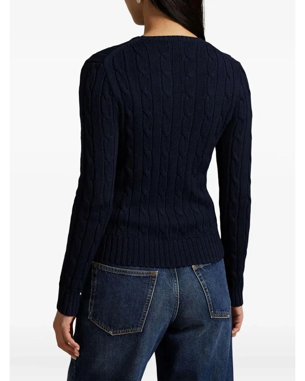 Polo Ralph Lauren Blue "Julianna" Long Sleeves Pullover
