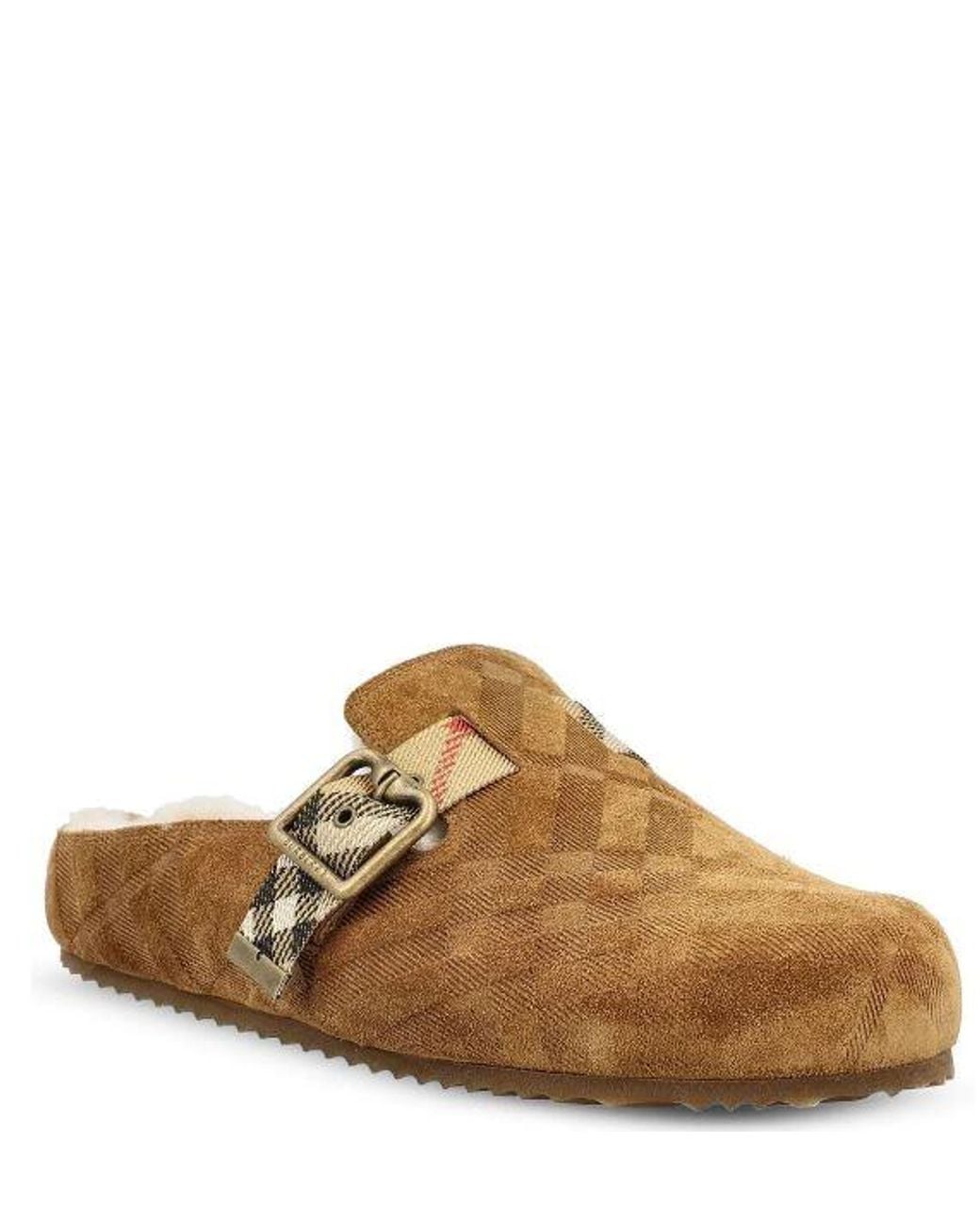 Burberry Brown Urchin Mules