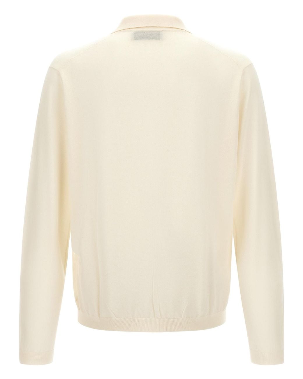 LARMERI STUDIO White 'Touch' Polo Shirt for men