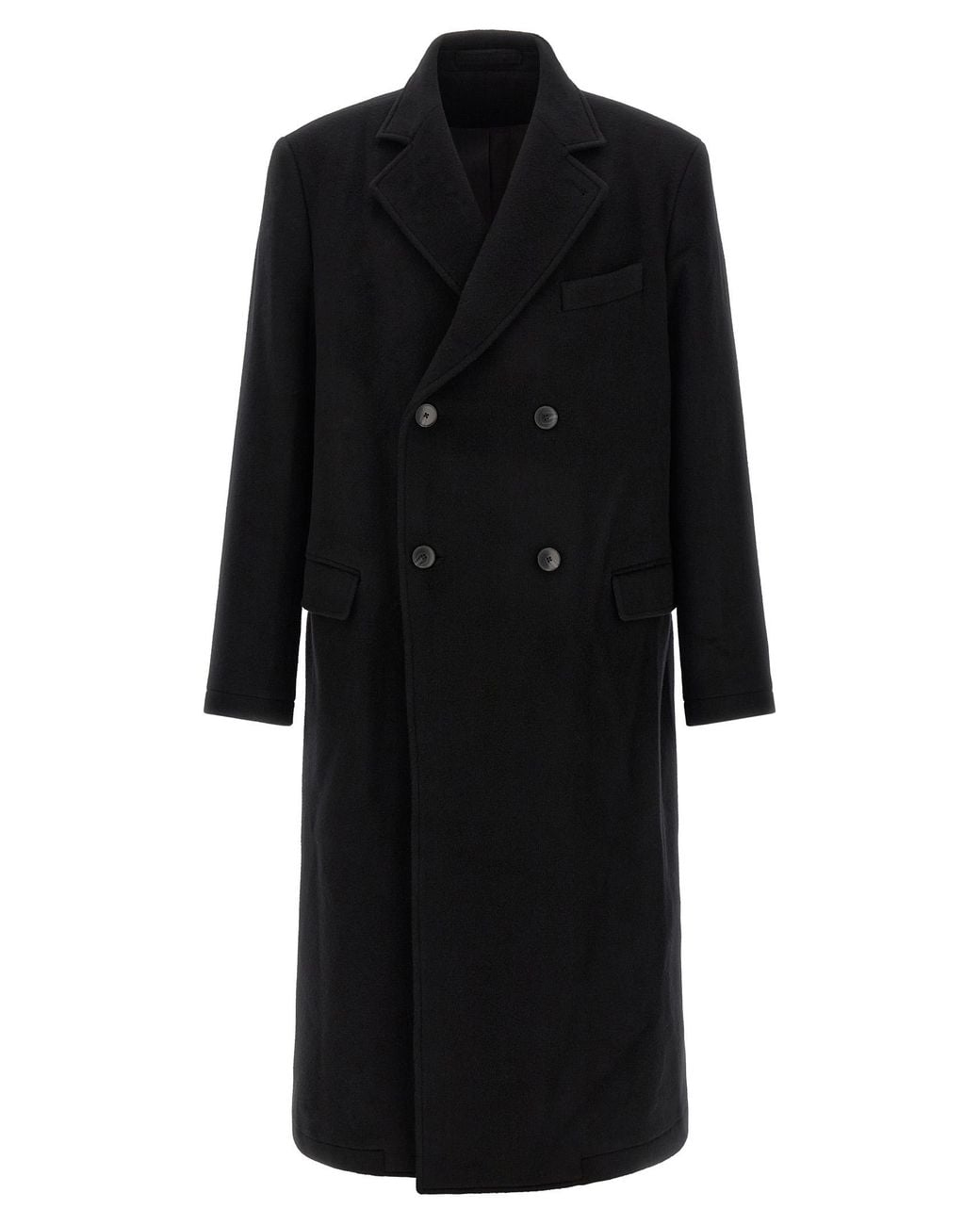 mfpen Black 'Conference' Coat for men