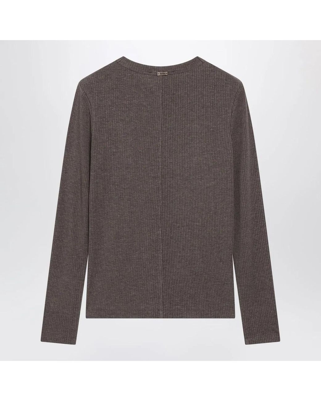 Max Mara Brown Longsleeve Tshirt