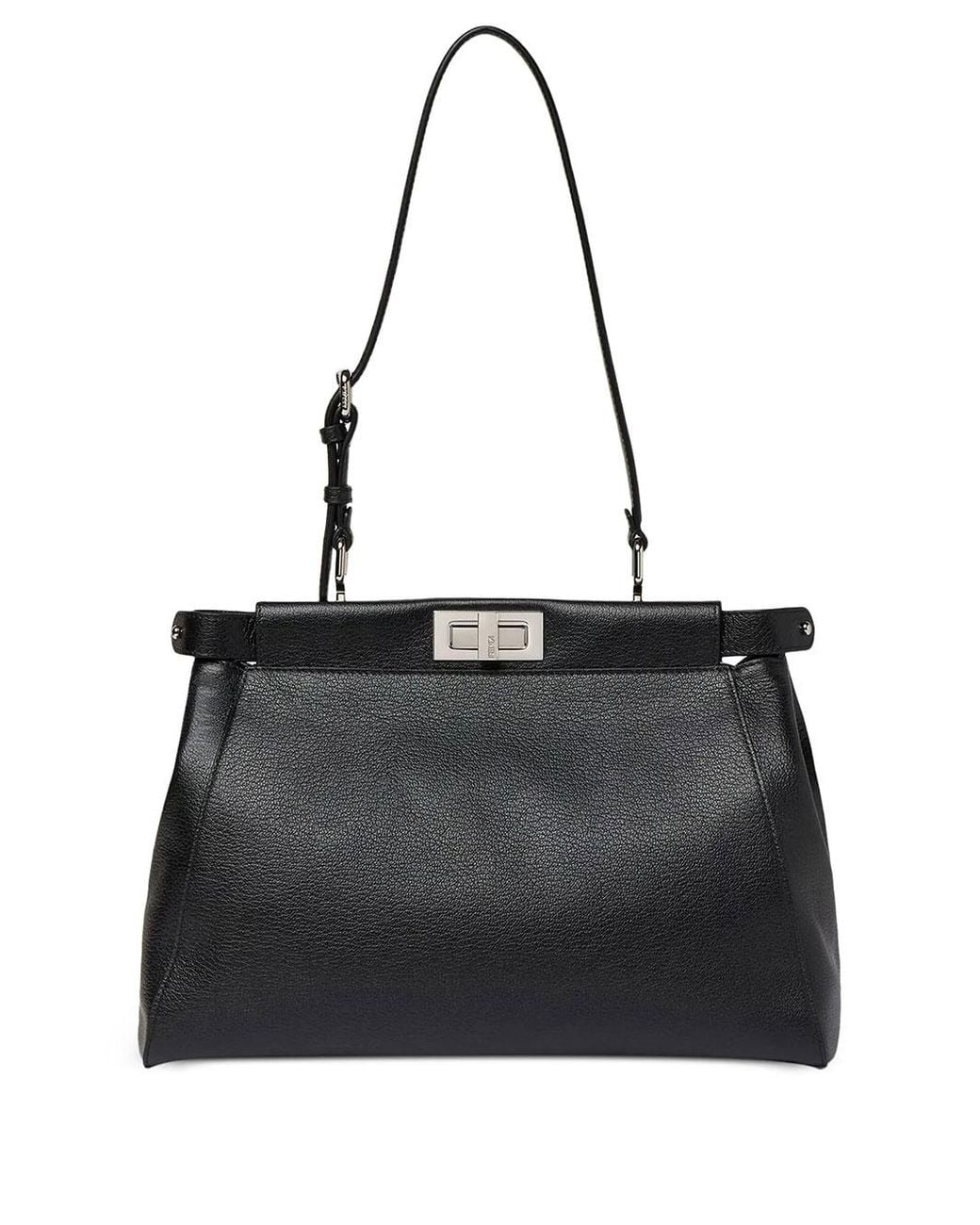 Fendi Black Borsa "My Peekaboo Medium"