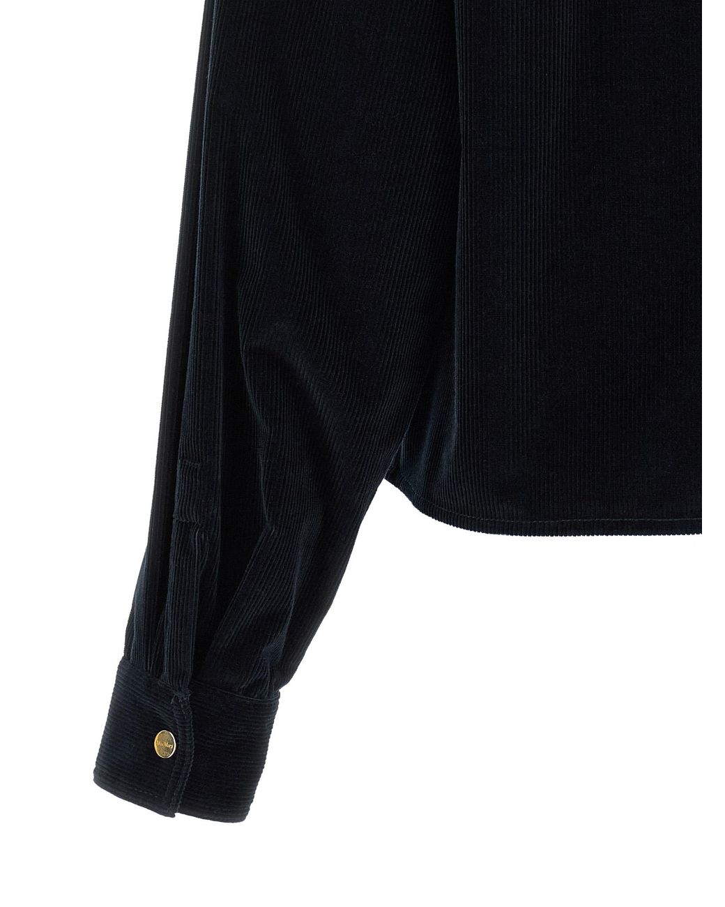 Max Mara Black 'Mstrivolo' Overshirt