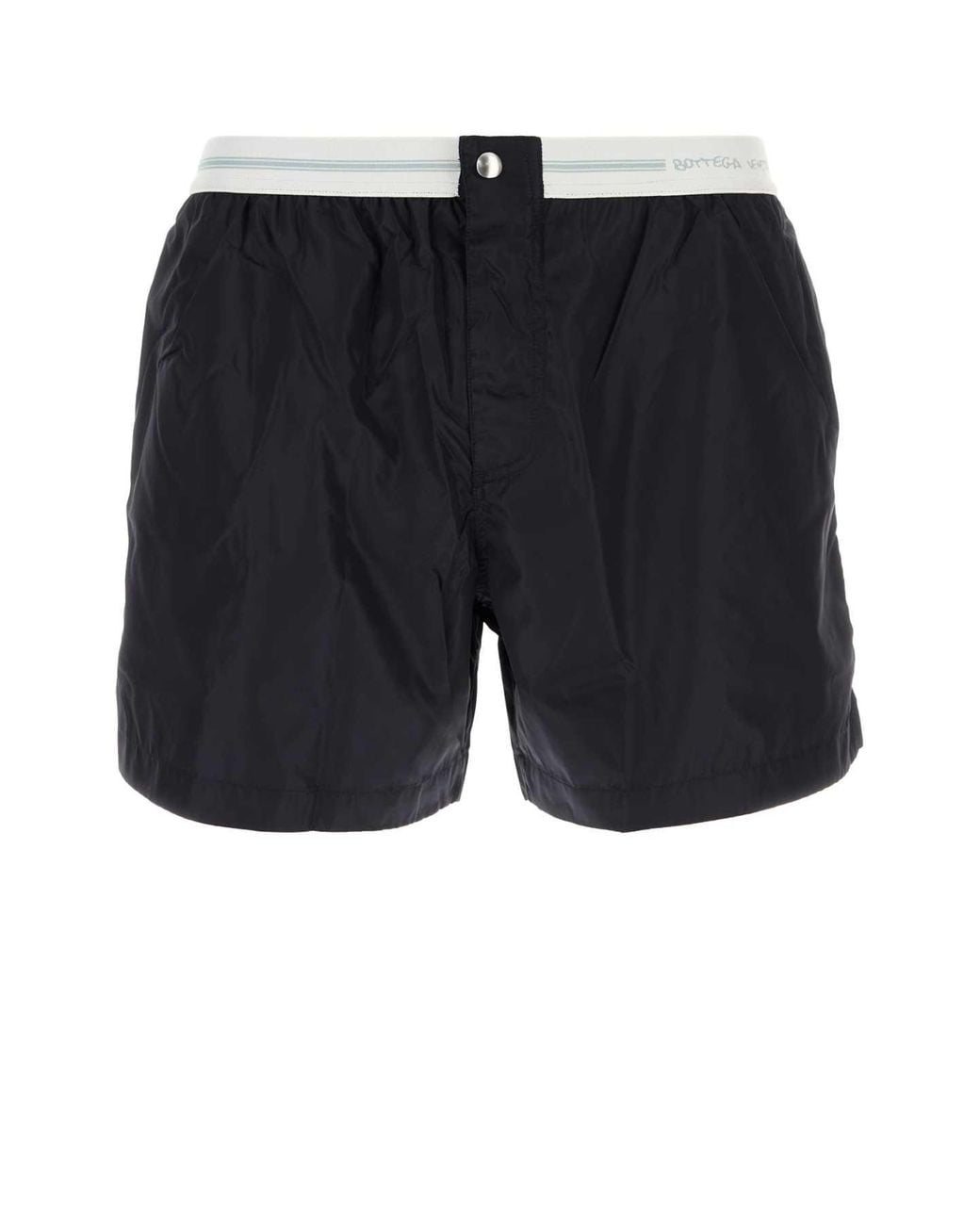Bottega Veneta Blue Nylon Swimming Shorts for men